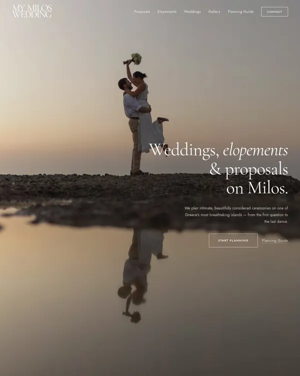 My Milos Wedding