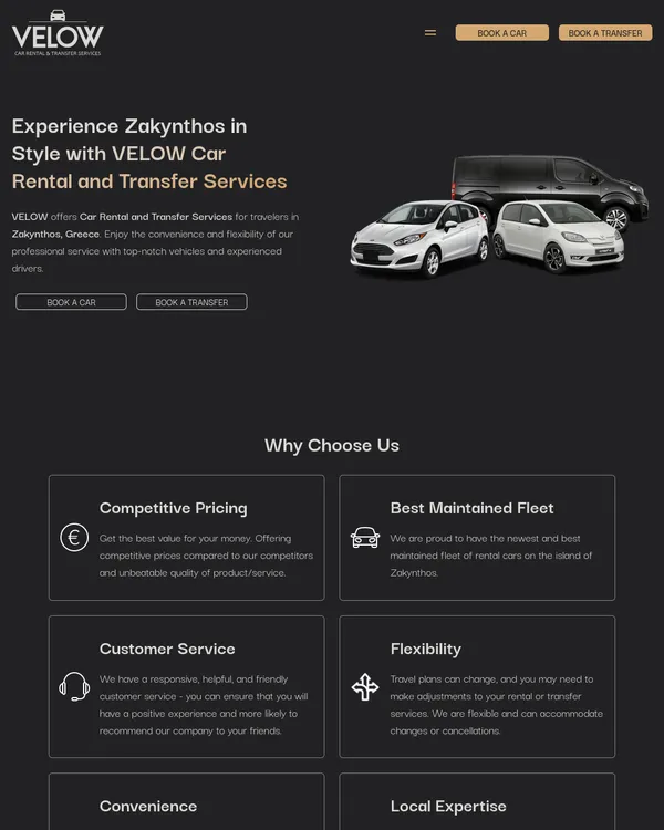 VELOW Car Rental & Transfer Services